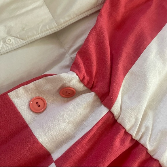 Vintage 80s color block dress - Picture 10 of 11